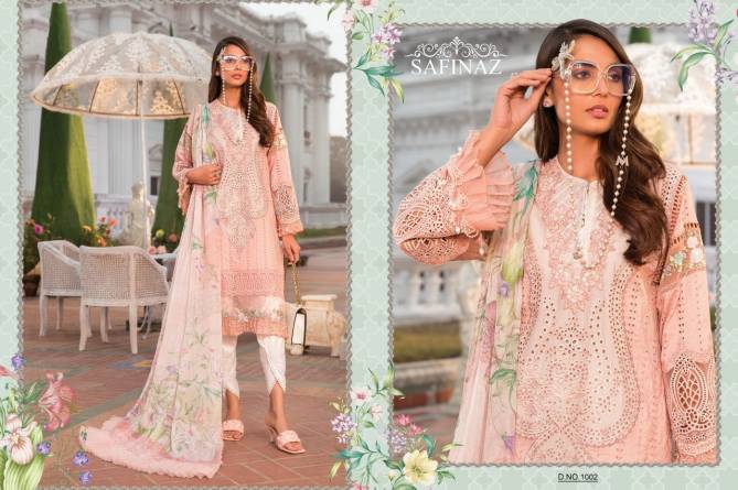 Safinaz Maria B 9 Latest Designer Festive Wear Lawn Cotton Embroidery Pakistani Salwar Kameez